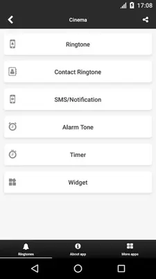 Scary Ringtones and Sounds android App screenshot 1